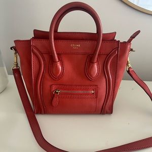 Celine Nano Luggage Crossbody Bag